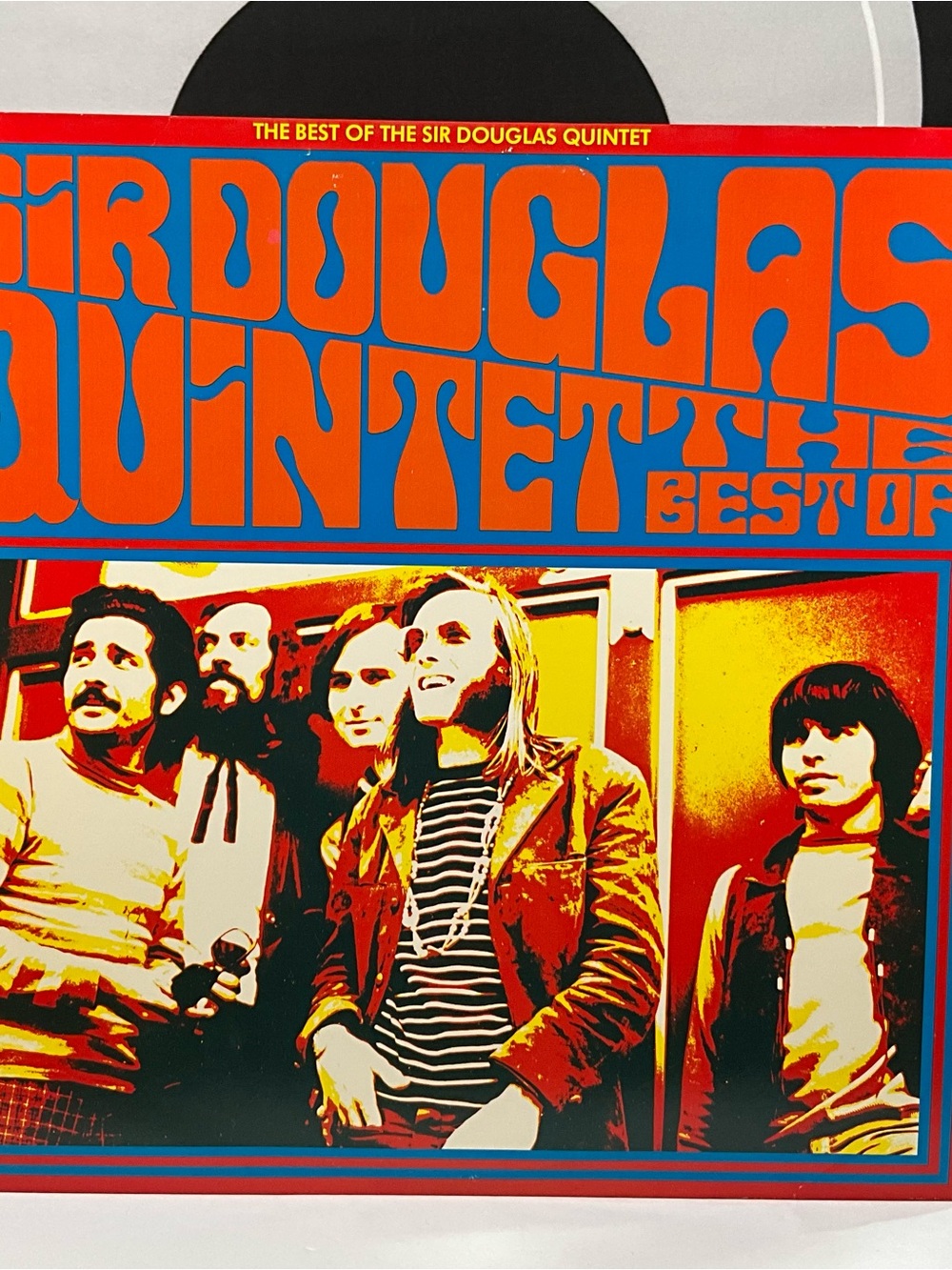SIR DOUGLAS QUINTET: best of the sir douglas quintet LP (1980) Takoma TAK7086